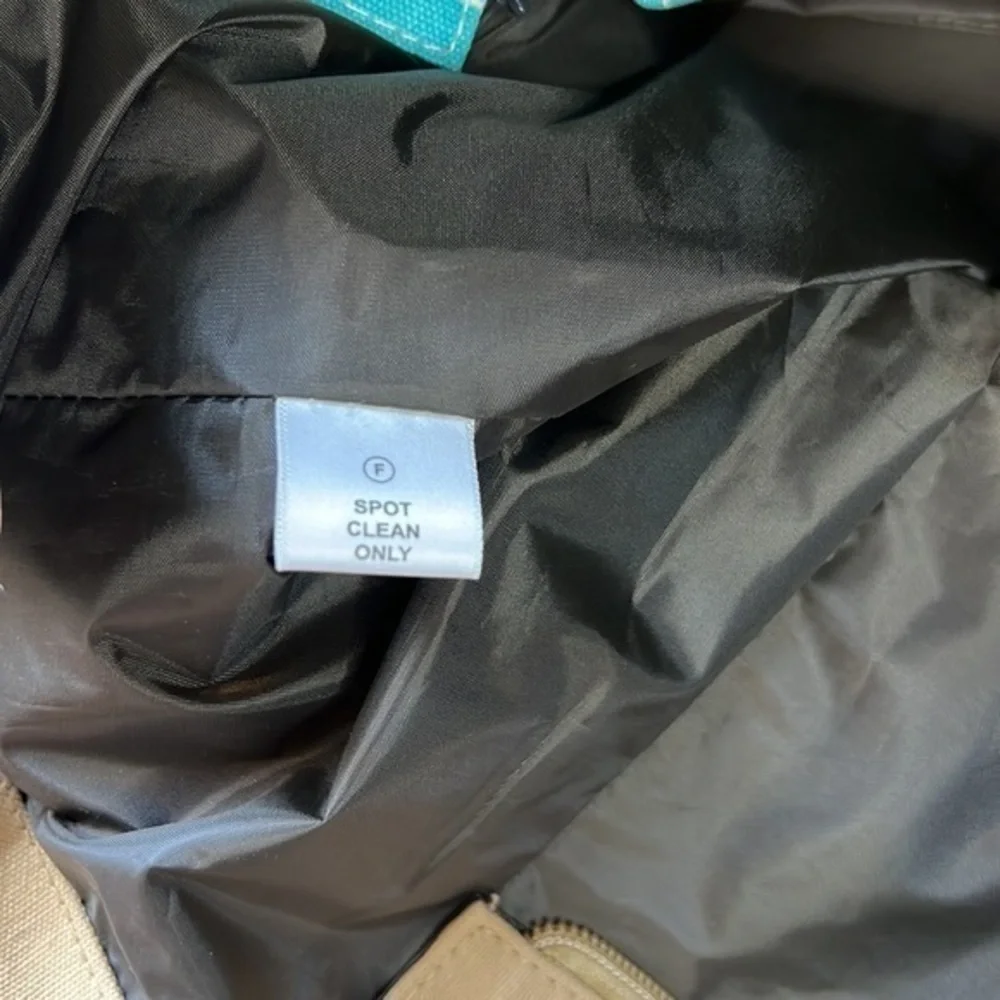 AME & LULU TOTE‎ BAG CANVAS NWOT  WITH NYLON LINER
